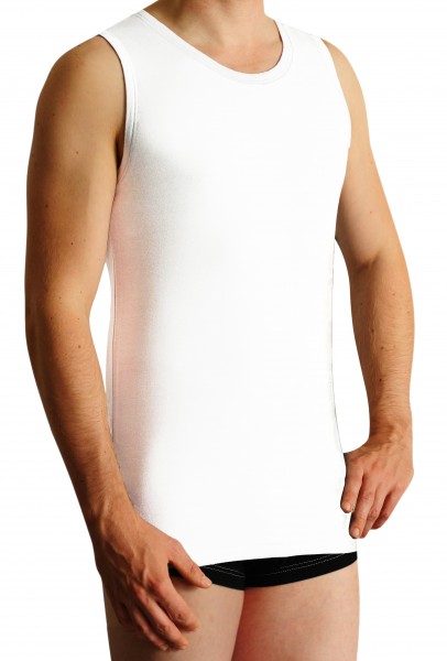 Micro Modal Unterhemd Herren Thieme care weiß
